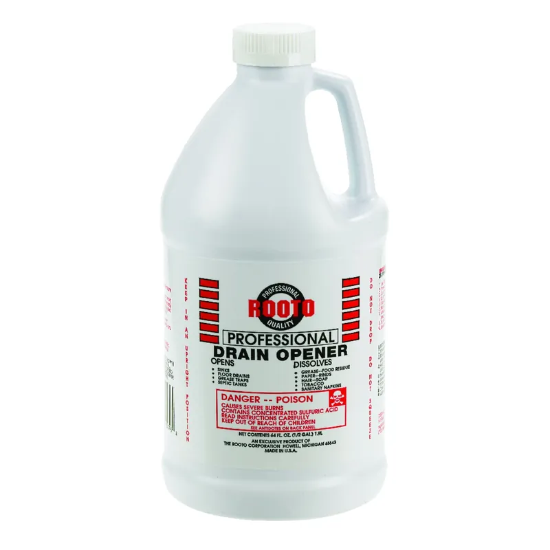 Rooto Professional Liquid Drain Opener 64 Oz