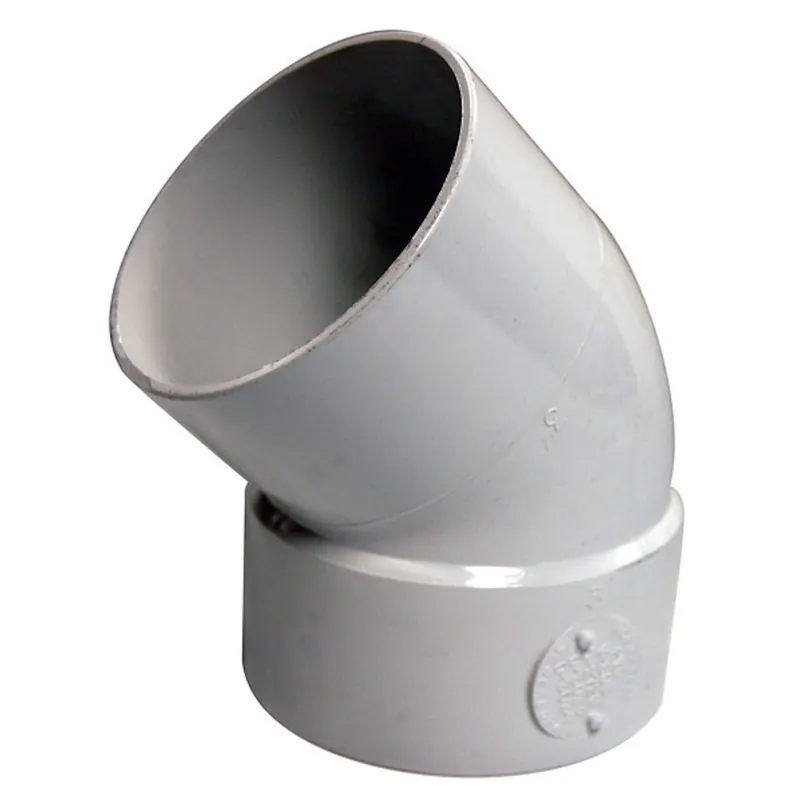 NDS Schedule 35 3 In. Hub Each X 3 In. D Spigot PVC Elbow 1 Pk