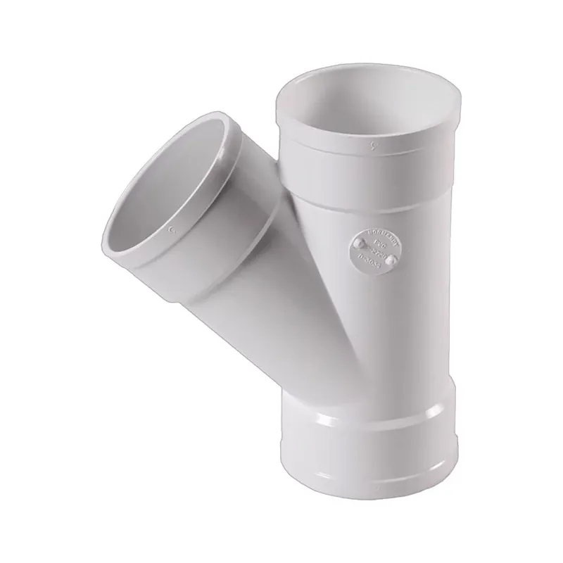 NDS Schedule 35 3 In. Hub Each X 3 In. D Hub PVC Wye 1 Pk