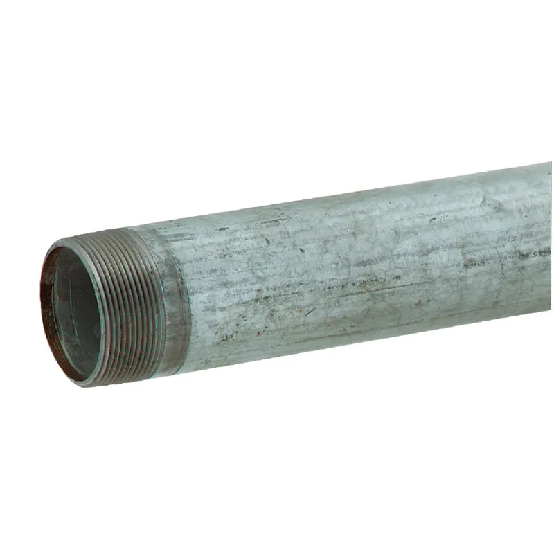 2 In. X 18 In. Carbon Steel Threaded Galvanized Pipe - Schedule 40