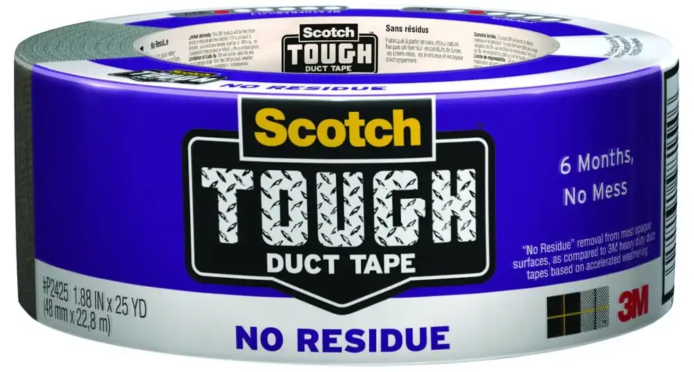 No Residue Duct Tape, 1.88 In. X 20 Yds.