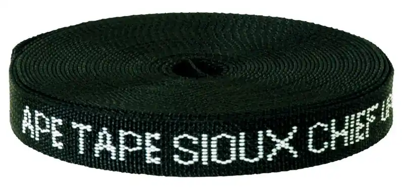 Ape Tape 5/8 In X 25 Ft Black Polyethylene Pipe Hanger Strap