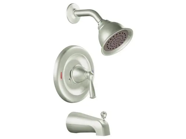 82910cbn Classic Brushed Nickel Banbury Single Handle Posi-temp Tub & Shower Faucet