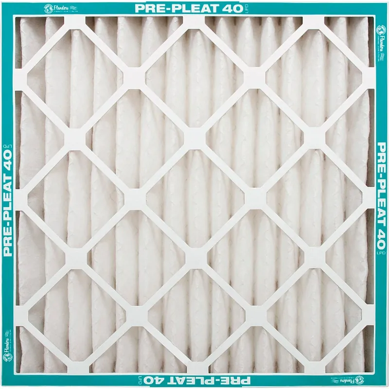 AAF Flanders PREpleat LPD SC M10 20 In. W X 20 In. H X 4 In. Synthetic 10 MERV Pleated Air Filter 1
