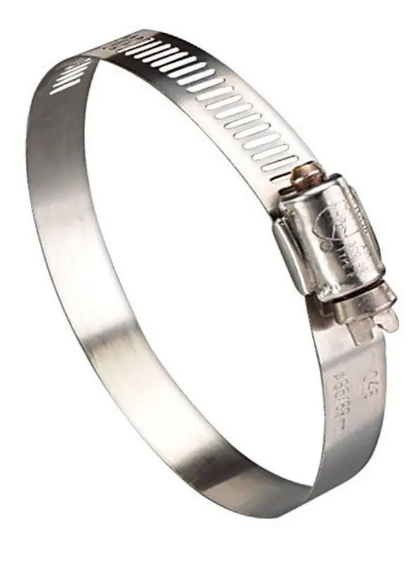 Hy Gear 1-3/4 In To 3-3/4 In. Sae 52 Stainless Steel Marine Hose Clamp