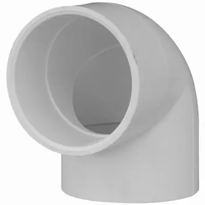 2 In. PVC Sch. 40 90-Degree S X S Elbow