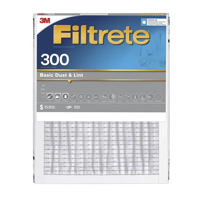 Filtrete 14 In. W X 20 In. H X 1 In. 300 MPR Pleated Filter Dust 1 Pk