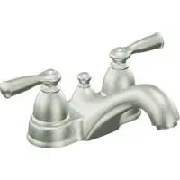 Ca84912srn Banbury 2-handle Low-arc Bathroom Faucet In Spot Resist Satin Nickel