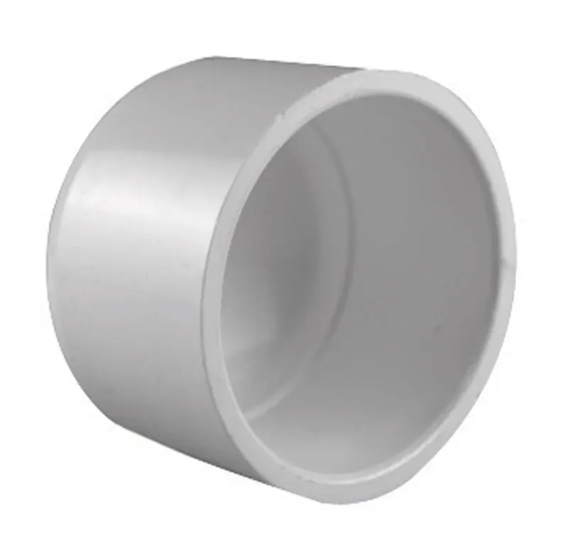 Charlotte Pipe Schedule 40 2 In. Socket PVC Cap 1 Pk