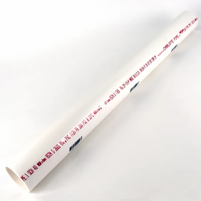 Schedule 40 PVC DWV Pipe, 2-In. X 2-Ft.