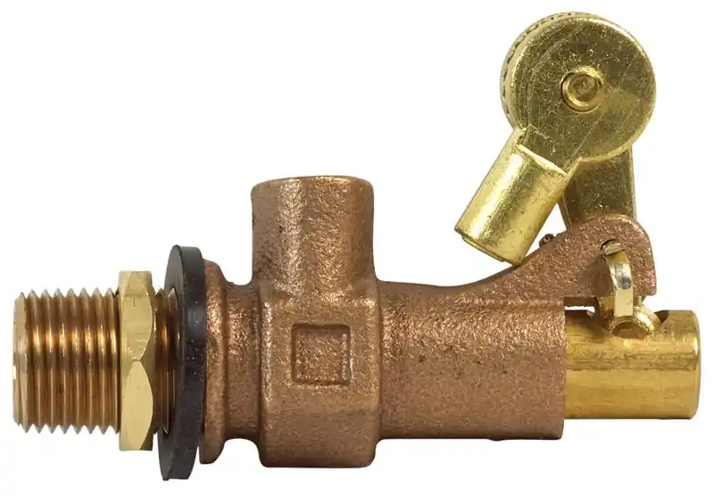 Float Valve, Bronze, 1/2 In.