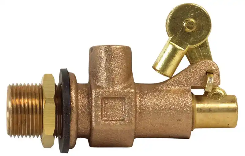 Float Valve, Male, Bronze, 3/4 In.