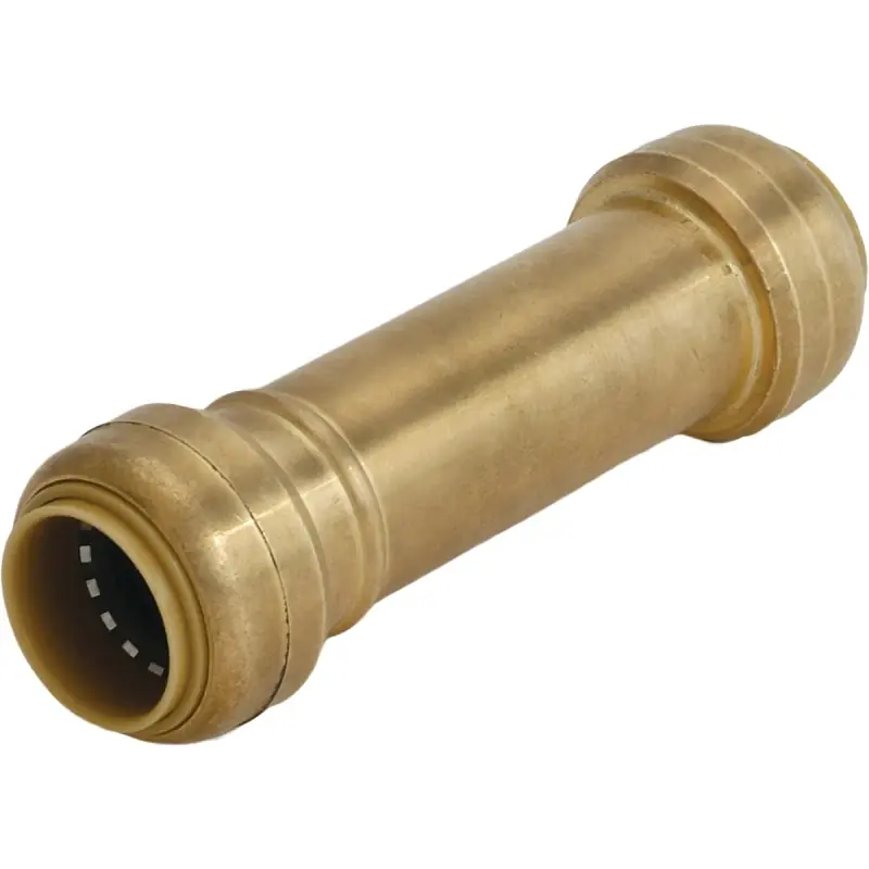 1 Inch By 1 Inch Lead Free Push-Fit Slip Pipe Coupling