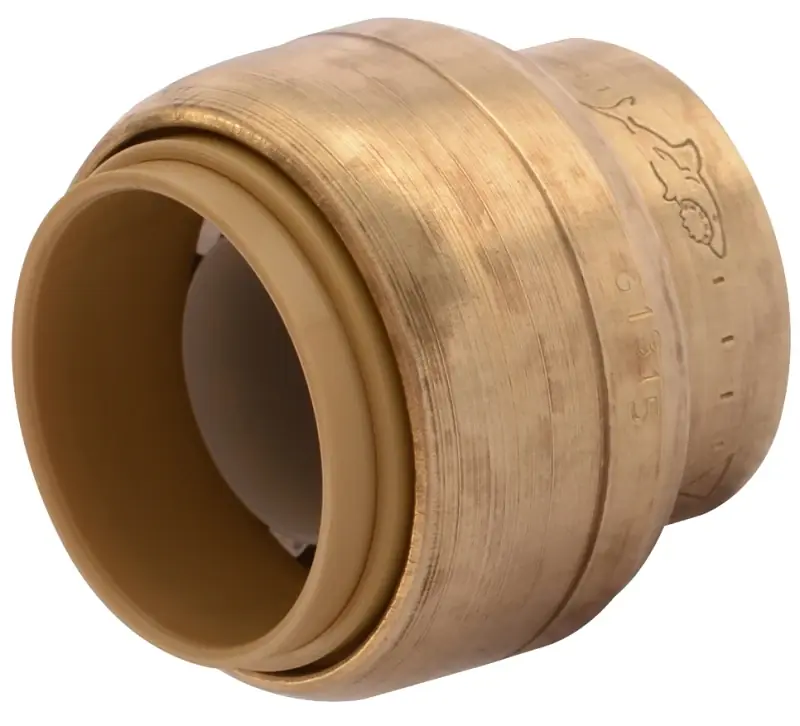 3/4 In. Push-to-connect Brass End Cap Fitting - Model Ur518a
