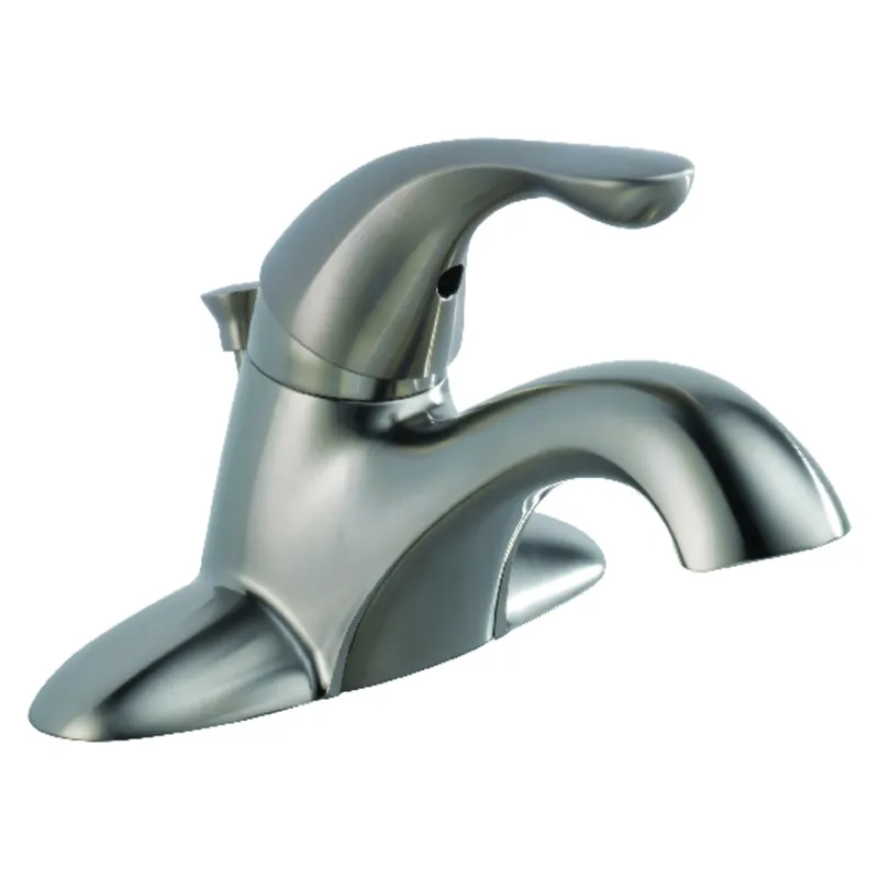 Classic Single-Handle Bathroom Faucet, Stainless