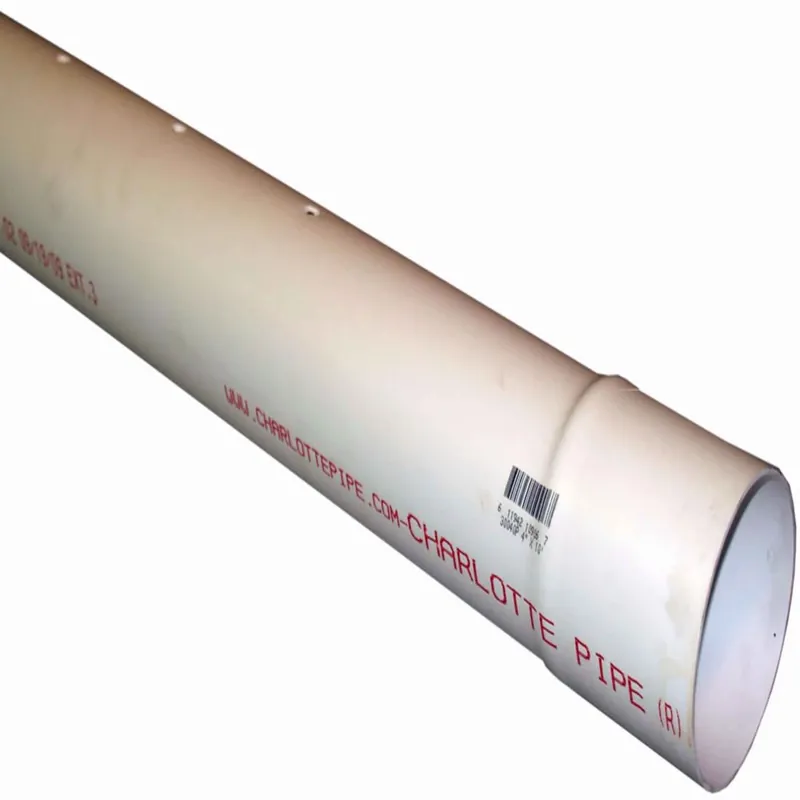 10 Ft. Long X 4.215 In. Diameter Pvc Sewer And Drain Pipe Model 52910