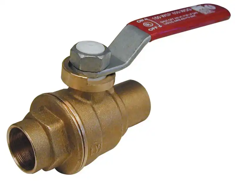 Solder Ball Valve, Lead Free, 1 In.