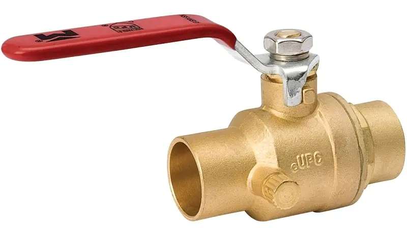 1 In. C X 1 In. C Forged Brass Full Port Ball Valve