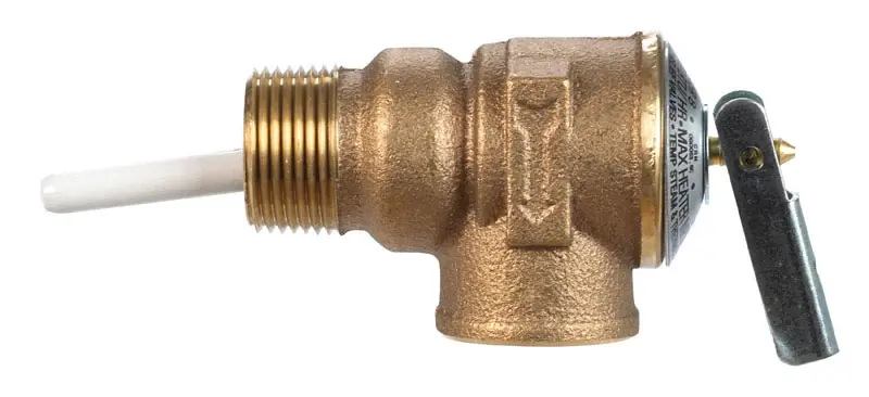 Bronze Temperature And Pressure Relief Valve 3/4" 125 Psi Model 16485a-0125