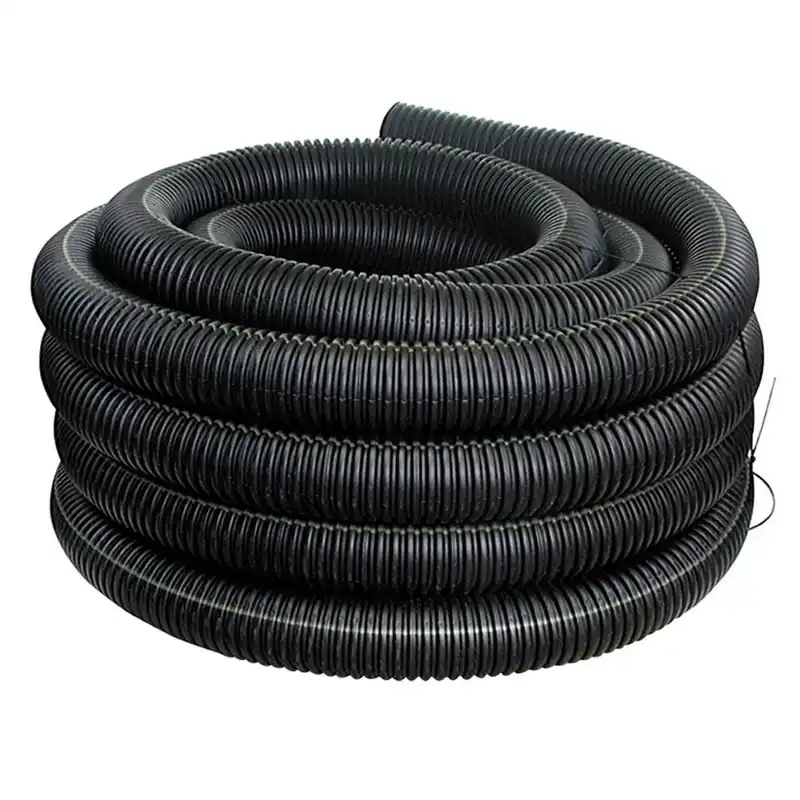 4 In. X 50 Ft. Corex Solid Drain Pipe For Efficient Water Management