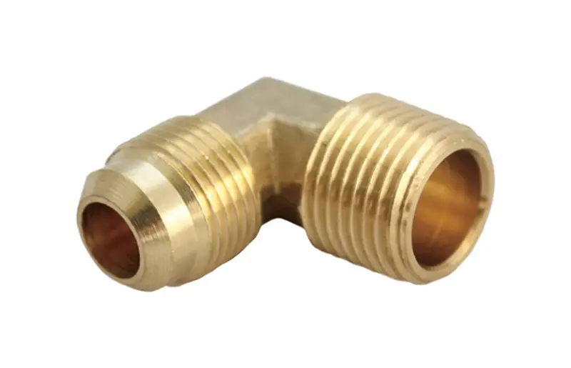 1/4 In. Flare X 1/8 In. D Mpt Brass 90 Degree Street Elbow