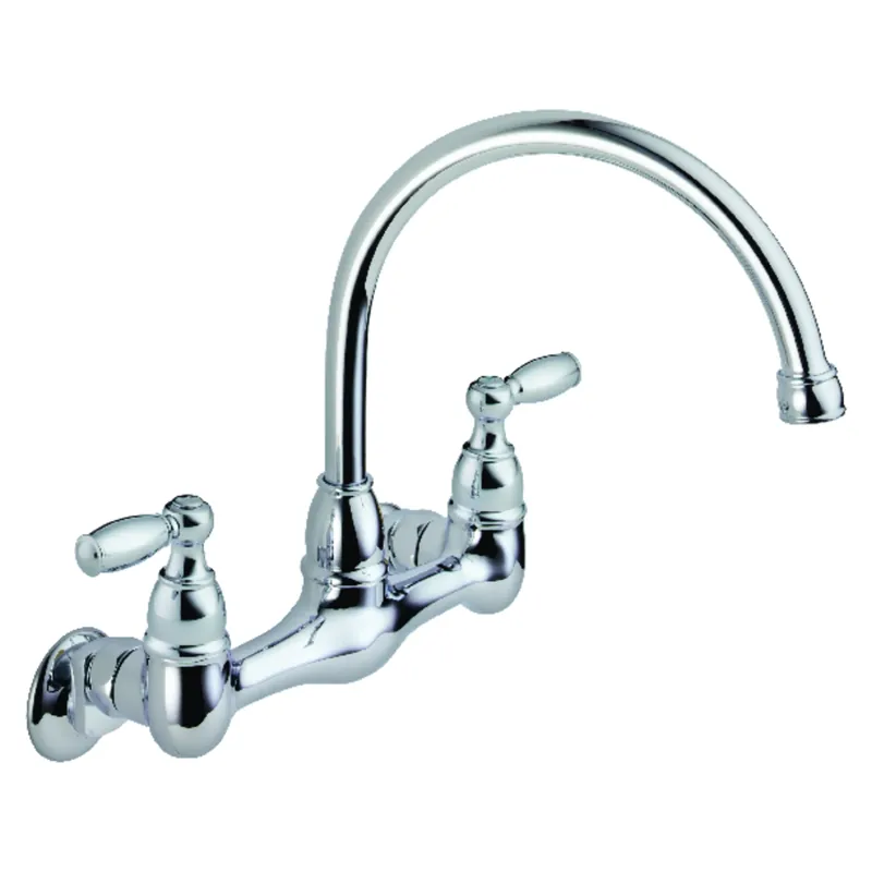 Claymore Two Handle Chrome Kitchen Faucet Model P299305lf