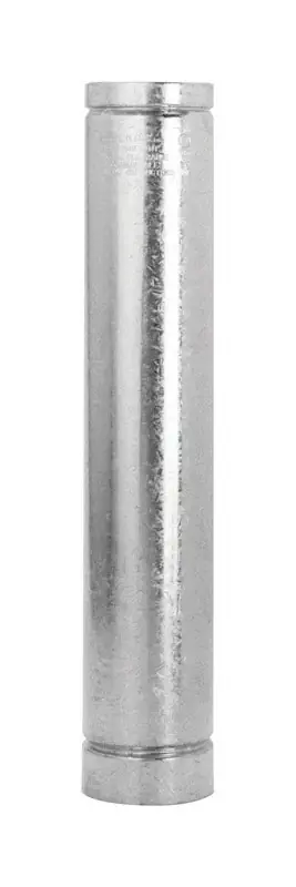 Selkirk 3 In. D X 24 In. L Aluminum Round Gas Vent Pipe