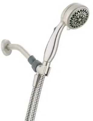 75700sn Satin Nickel 7 Spray Hand Shower Head With Touch Clean Technology