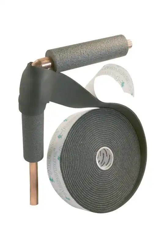 Self Sealing 2 In. X 30 Ft. Rubber Tape Insulation For Pipes