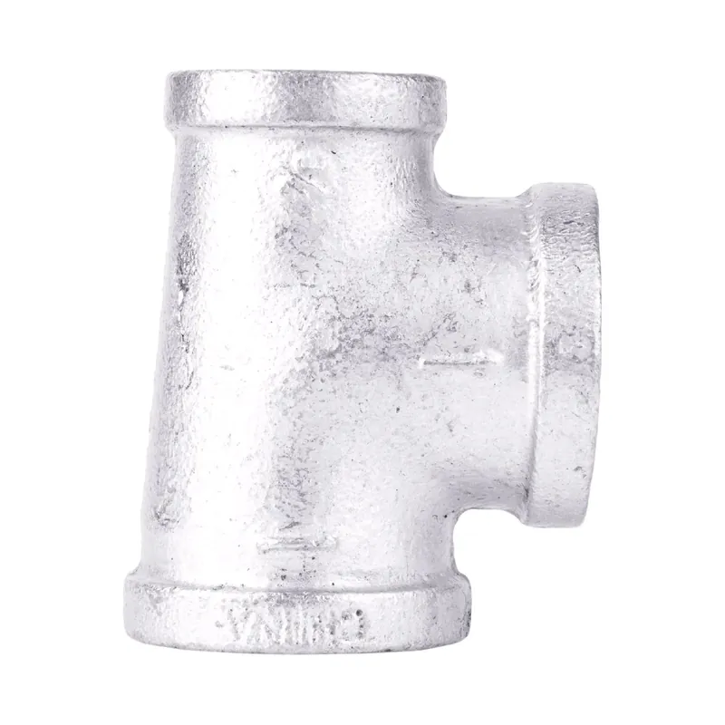 1 In. Fip X 3/4 In. D Fip Galvanized Malleable Iron Reducing Tee