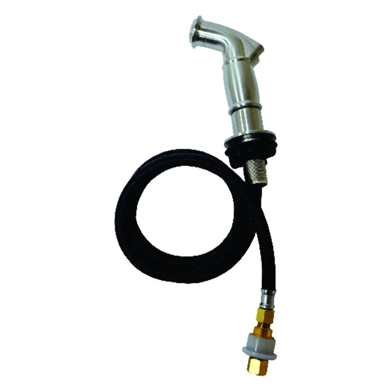48 In. Chrome Side Sprayer & Hose For Moen, Delta, Kohler Faucets