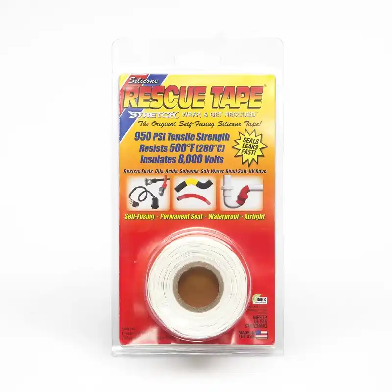 White Silicone Tape 12 Ft. L X 1 In. W - 6 Oz. Roll