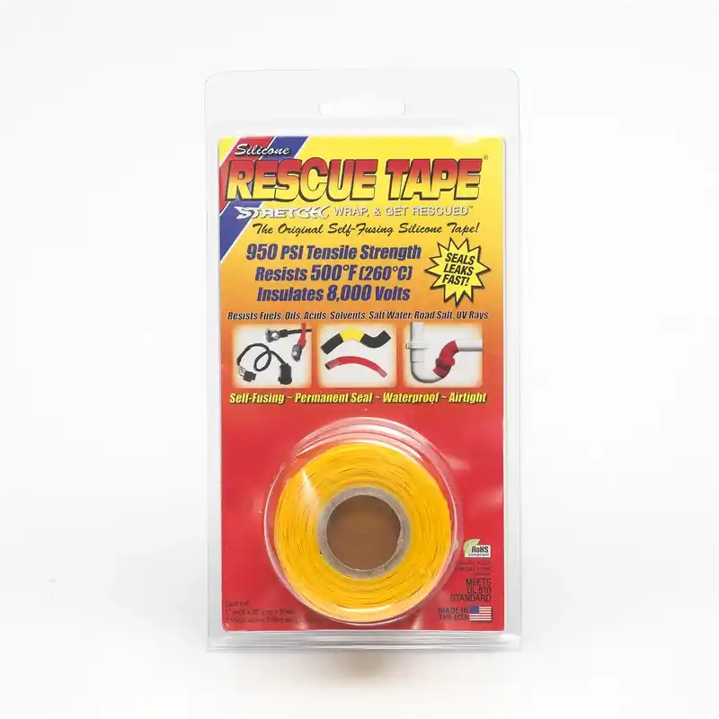Yellow Silicone Self-fusing Tape 1 In. X 12 Ft. Model Rt1000201205usc