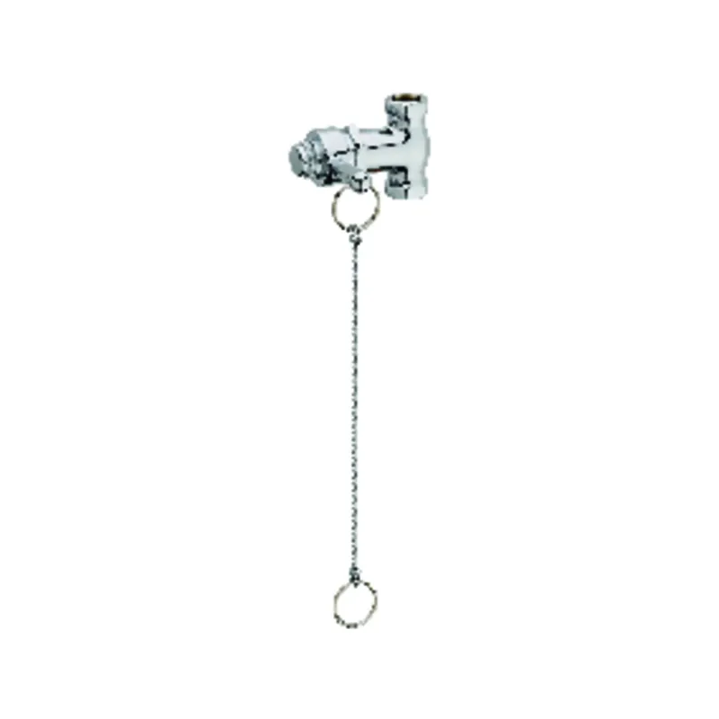 1-handle Chrome Tub And Shower Faucet With Pull Chain, Model 3070-300-ch-b
