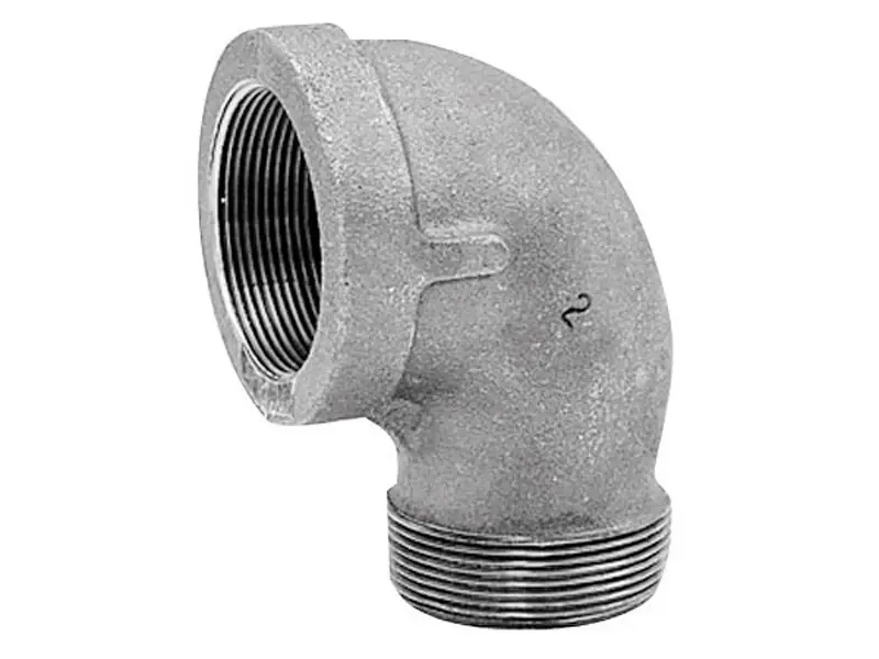 90-Degree Black Pipe Street Elbow, 3/8 In.
