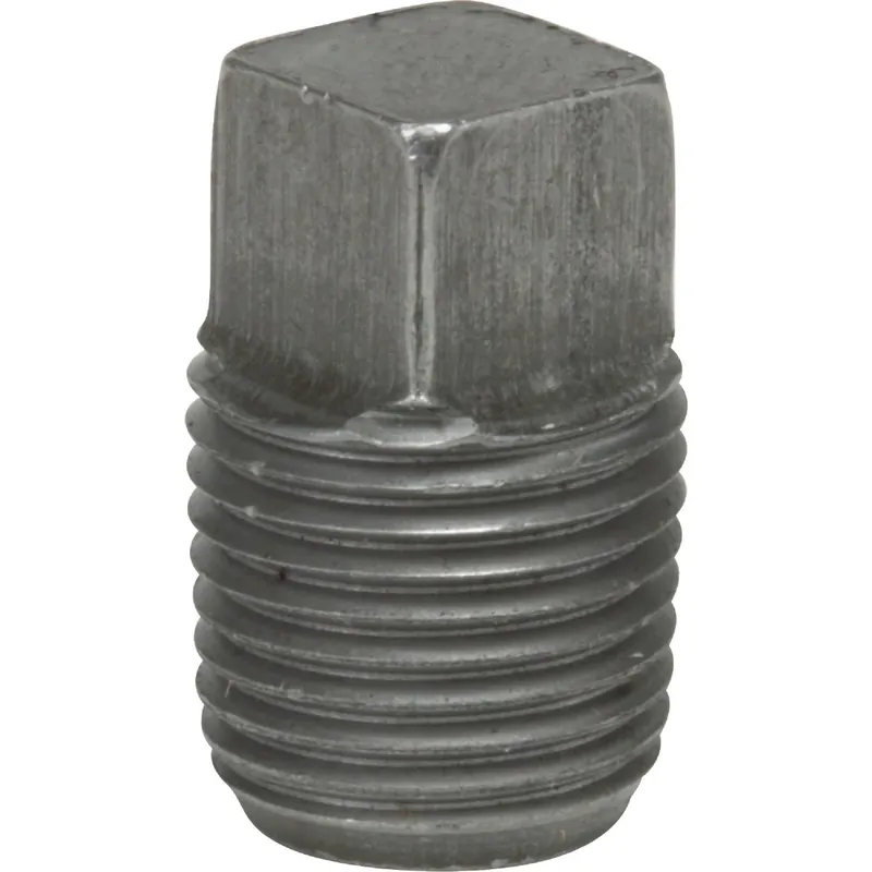 Black Pipe Plug, 3/4 In.