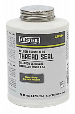 Yellow Formula 55 Thread Seal, 16-oz.