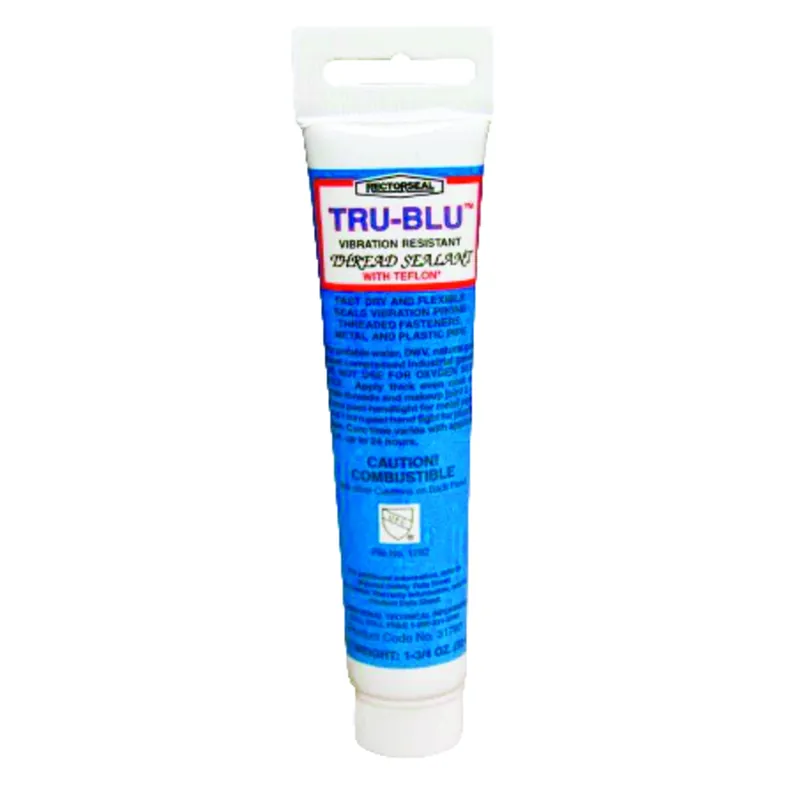Tru-Blu Pipe Thread Sealant, Vibration-Resistant, 1.75-Oz.