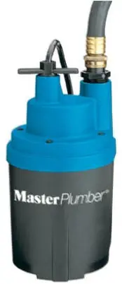 Smart Geyser Automatic Submersible Utility Pump, .25-HP Motor, 1800-GPH