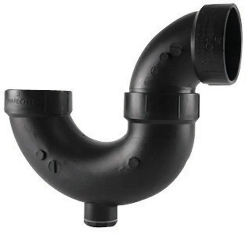 ABS/DWV 2 In. P-Trap With Clean Out