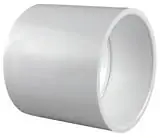 Mueller 1" X 1" Pvc Schedule 40 Coupling Model Pvc02100c1000ha