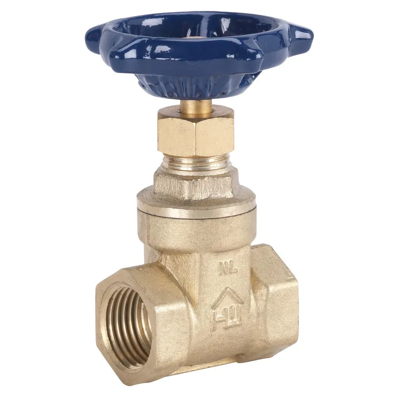 2 Inch Fip Brass Gate Valve Model 170-2-2 For Plumbing Applications