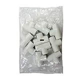 1/2 Inch X 1/2 Inch X 1/2 Inch White Pvc Schedule 40 Tee