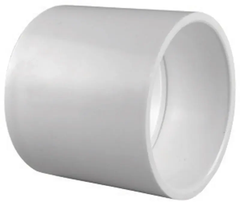 Charlotte Pipe Schedule 40 3 In. Slip X 3 In. D Slip PVC Coupling 1 Pk