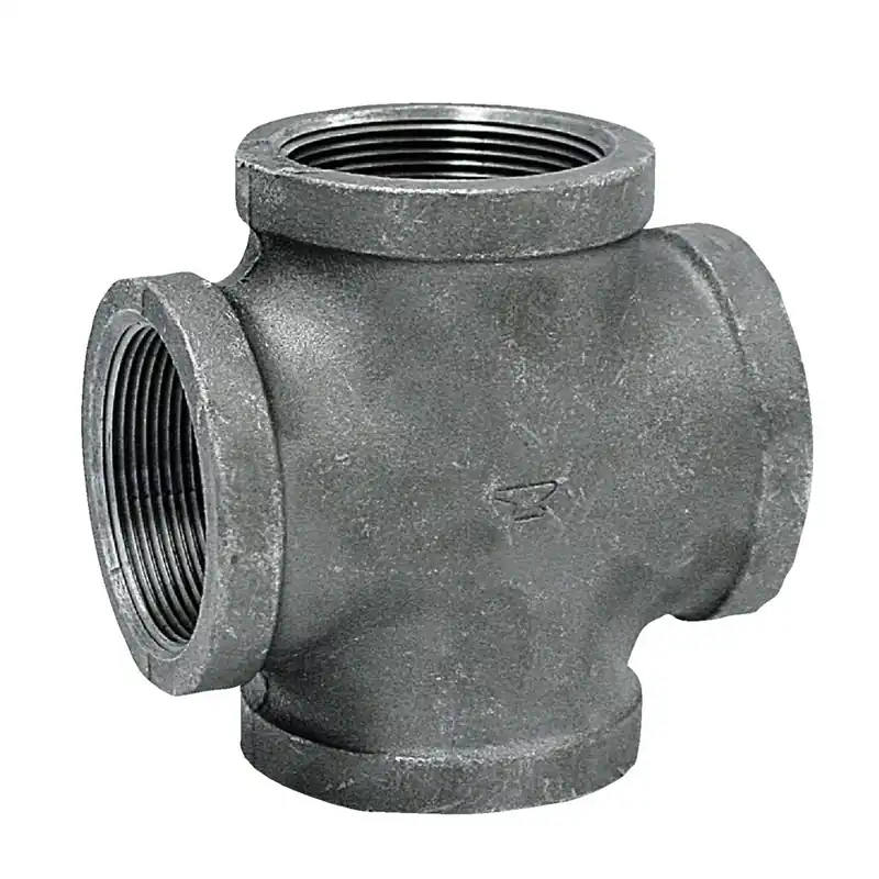 Galvanized Pipe Cross, 3/4 In.