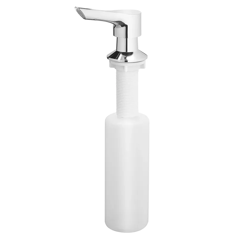 Oakbrook Collection Chrome Silver Plastic Lotion/Soap Dispenser