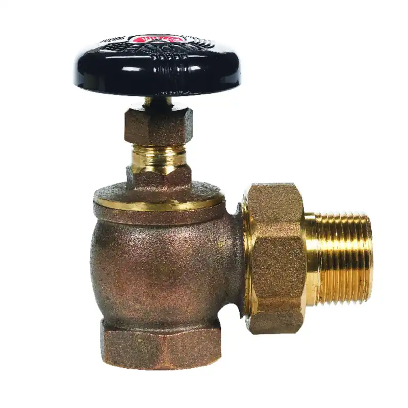 Radiator Steam Valve, Bronze, 1-1/4 In.