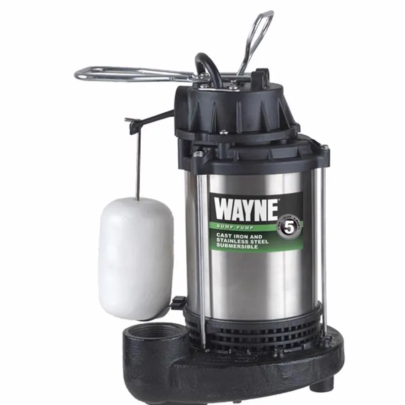 Sump Pump, Submersible, Vertical Switch, 1-HP