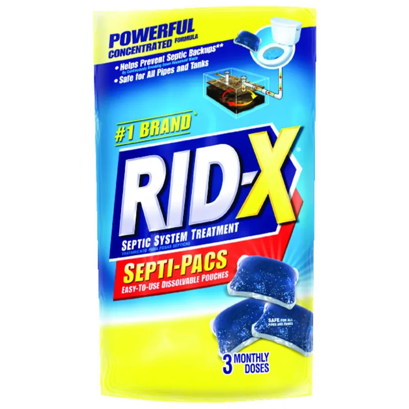 RID-X Pouches Septic System Treatment 3.2 Oz