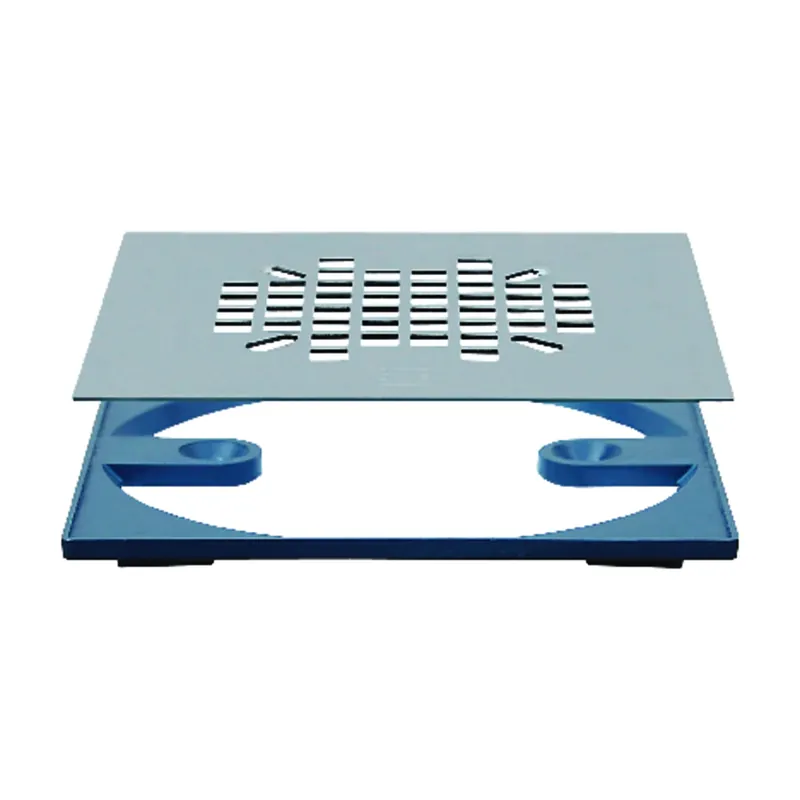 4-3/8 In. Chrome Square Stainless Steel Drain Grate Model 821-2qas